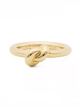 Kate Spade Sailor’s Gold Knot Ring - Size 6